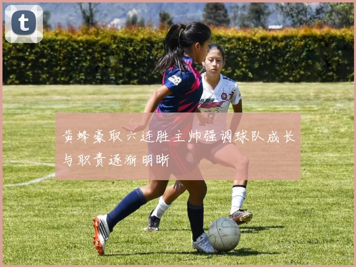 黄蜂豪取六连胜主帅强调球队成长与职责逐渐明晰